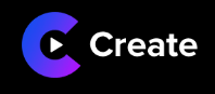 Create by vidello logo